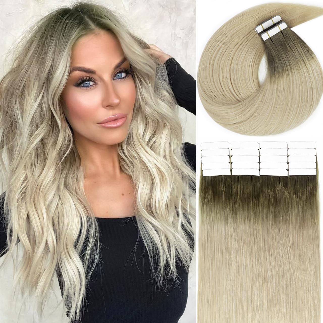 Lacerhair Natural Remy Tape-ins