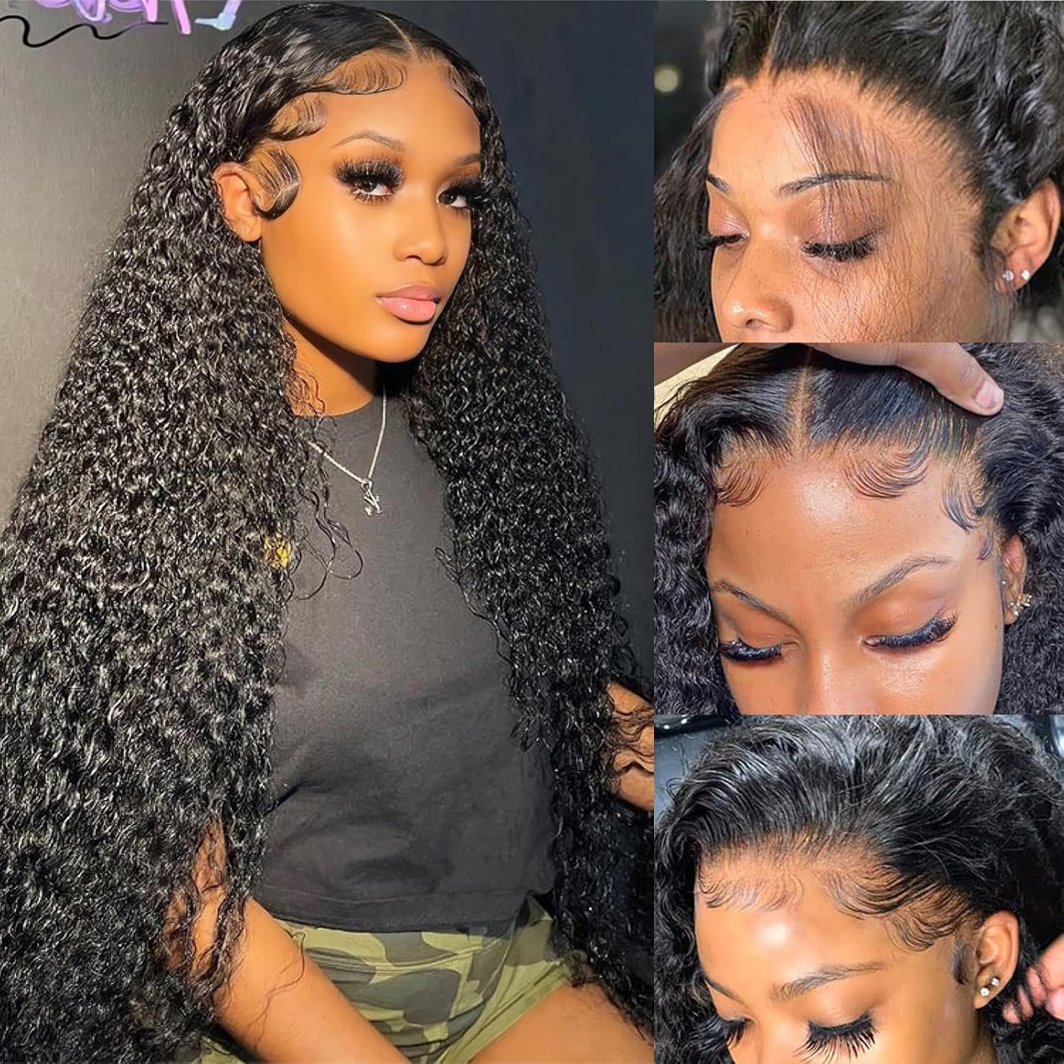 Deep Wave Lace Front Wig