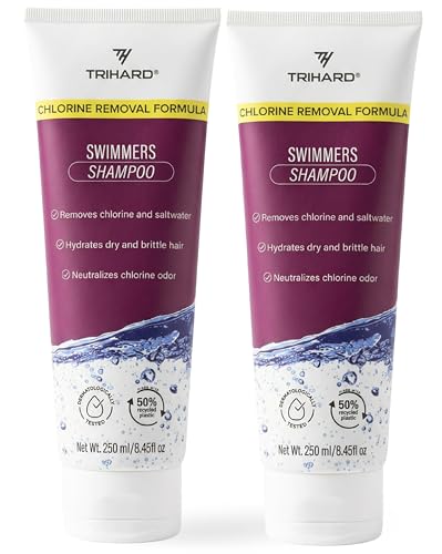 TRIHARD Chlorine Removal Swim Shampoo (Pack of 2)