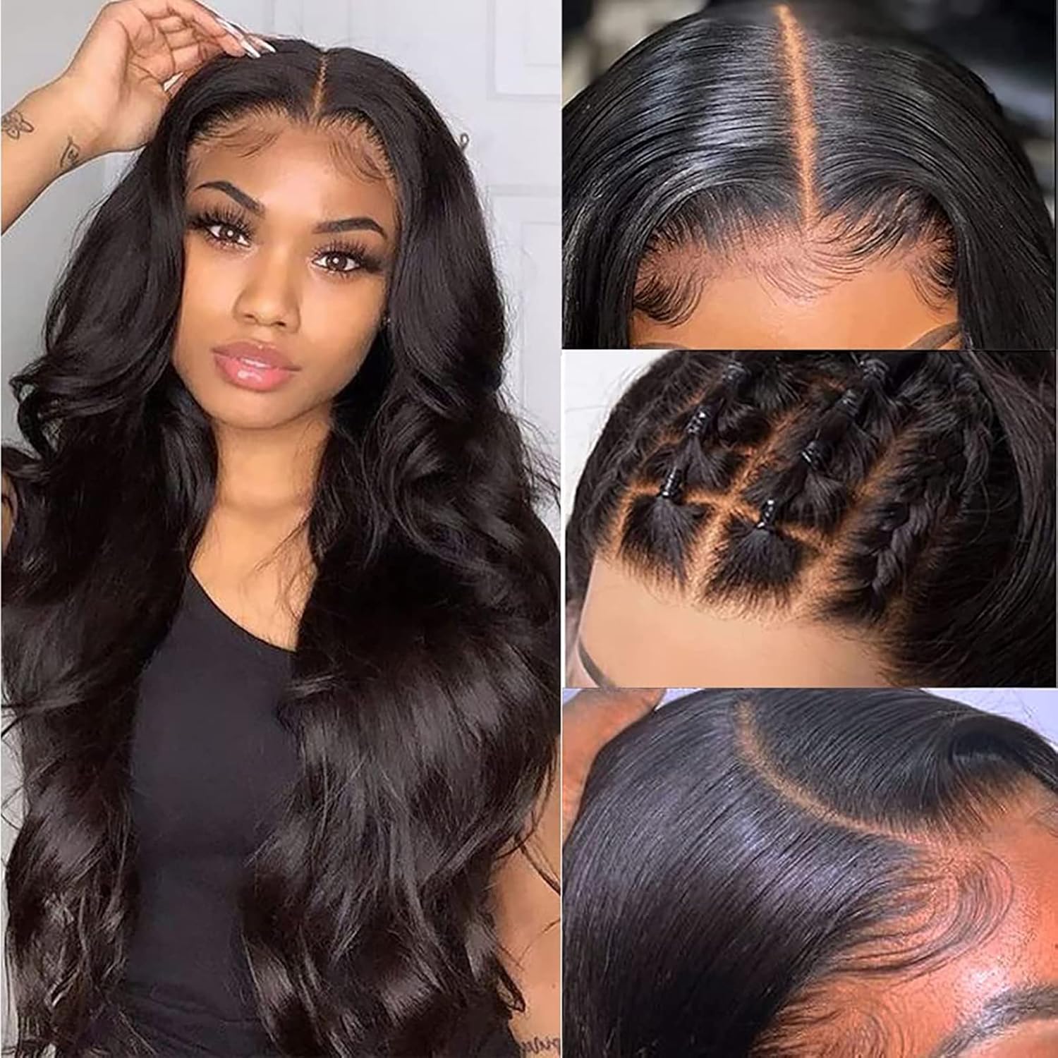 Aicrelery 13x6 HD Body Wave (20 Inch)