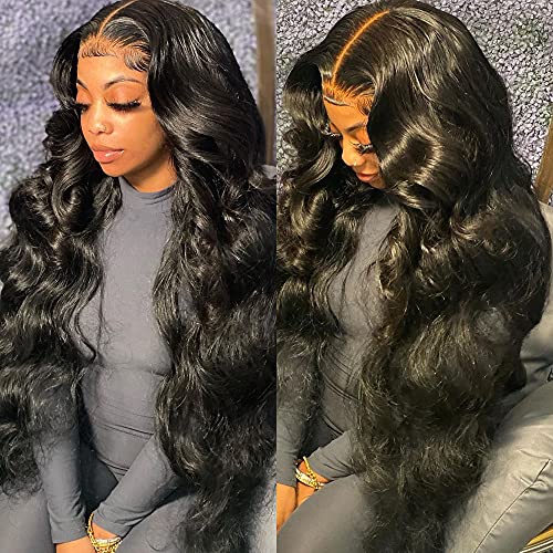 YISEA Body Wave Human Hair 3 Bundles (22 24 26 inches) 12A Brazilian Virgin Human Hair Body Wave Bundles Natural Color 100% Unprocessed Brazilian Weave Extensions