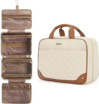 CLUCI Toiletry Bag with Hanging Hook