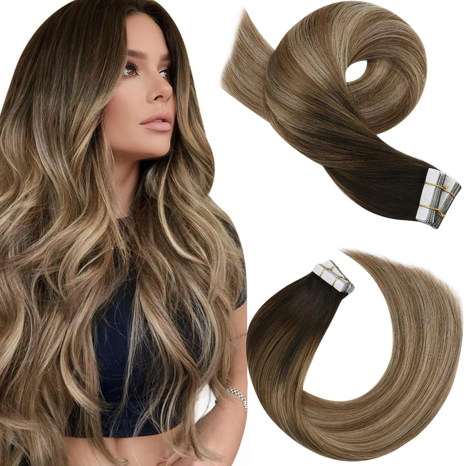 Moresoo Balayage Tape-ins (#4/10/16)