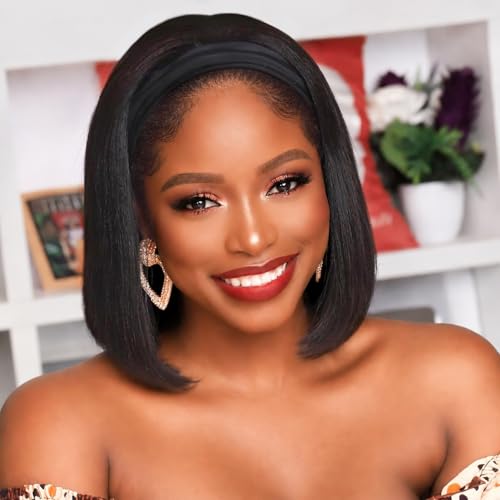 AISI QUEENS Bob Headband Wig