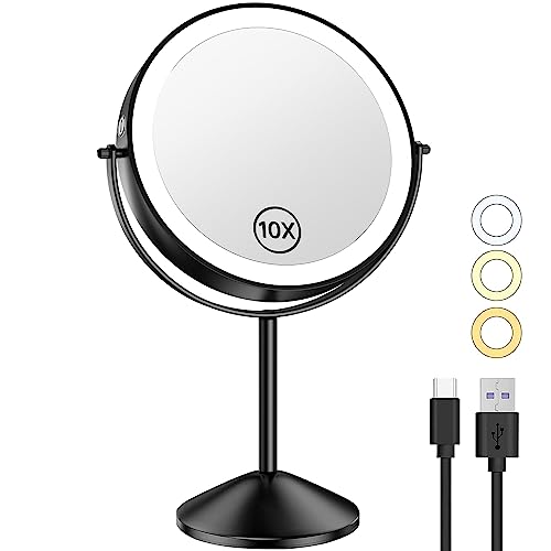 Gospire 8" Lighted Makeup Mirror