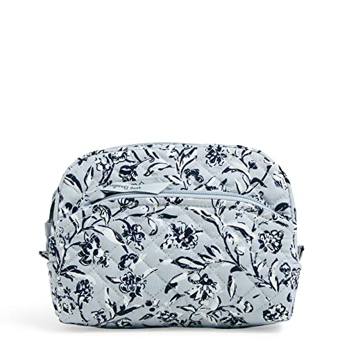 Vera Bradley Women's Cotton Medium Cosmetic Makeup Organizer Bag