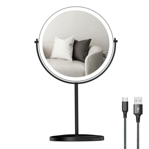 WIZCHARK 8 Lighted Makeup Mirror