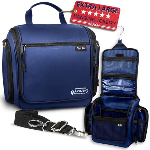 AvaJex Extra Large Hanging Toiletry Bag