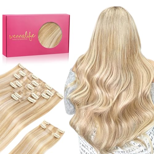 WENNALIFE Clip In Hair Extensions