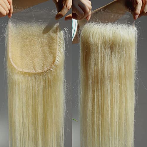BEEOS Skinlike Real HD Lace Closure Only, 613 Blonde
