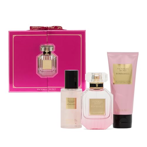 Victoria's Secret Bombshell 3 Piece Luxe Fragrance Set