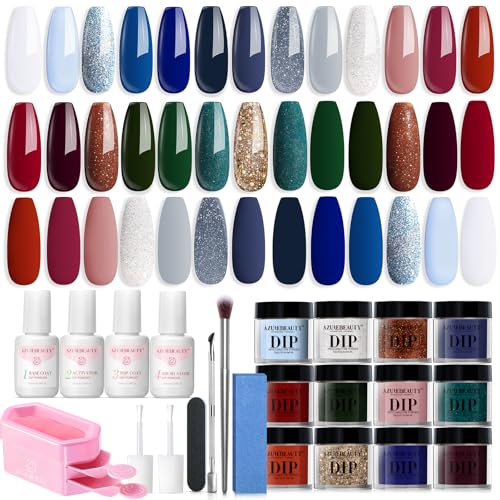 AZUREBEAUTY Dip Powder 20 Colors Kit