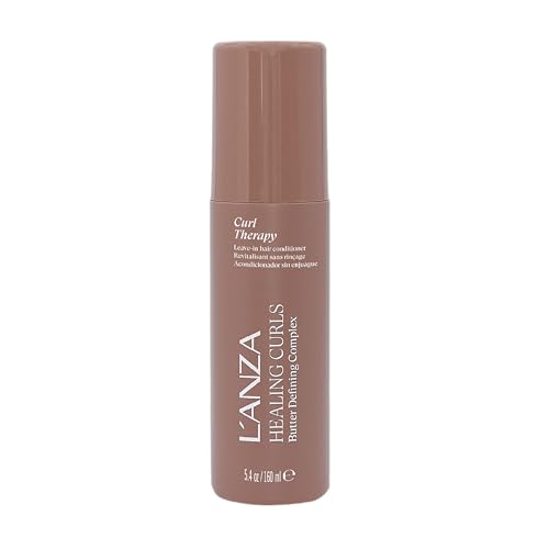 L'ANZA Healing Curls Leave-In Styling Range, Curl-Defining Cream, Treatment & Memory Flex Gel for Curly Hair, Hydrates, Anti-Frizz, Soft Hold, Color Safe Anti-Humidity Strengthening Care, Sulfate Free