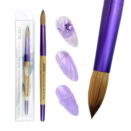 PANA Pure Kolinsky Hair Acrylic Nail Brush (Size 16)
