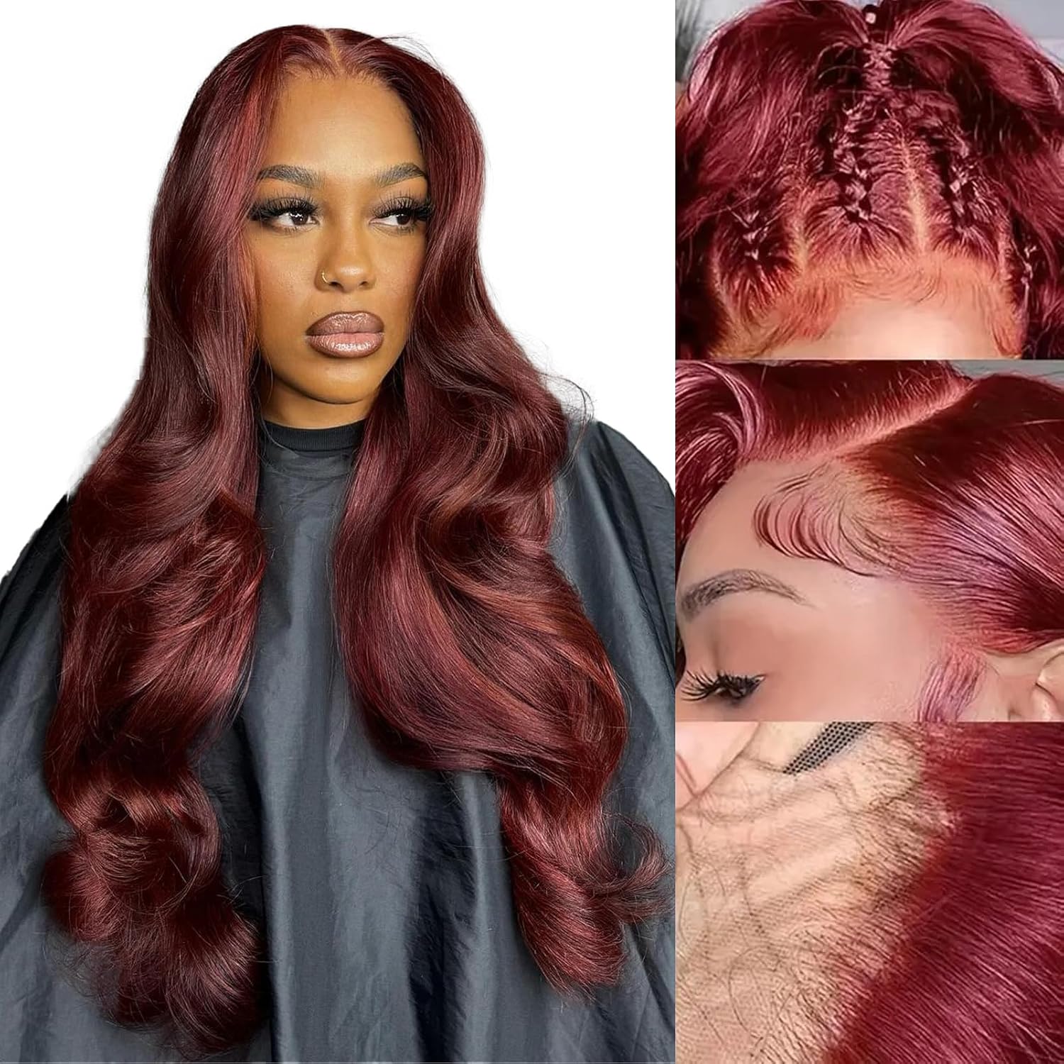 ULRICA Burgundy 24" Body Wave