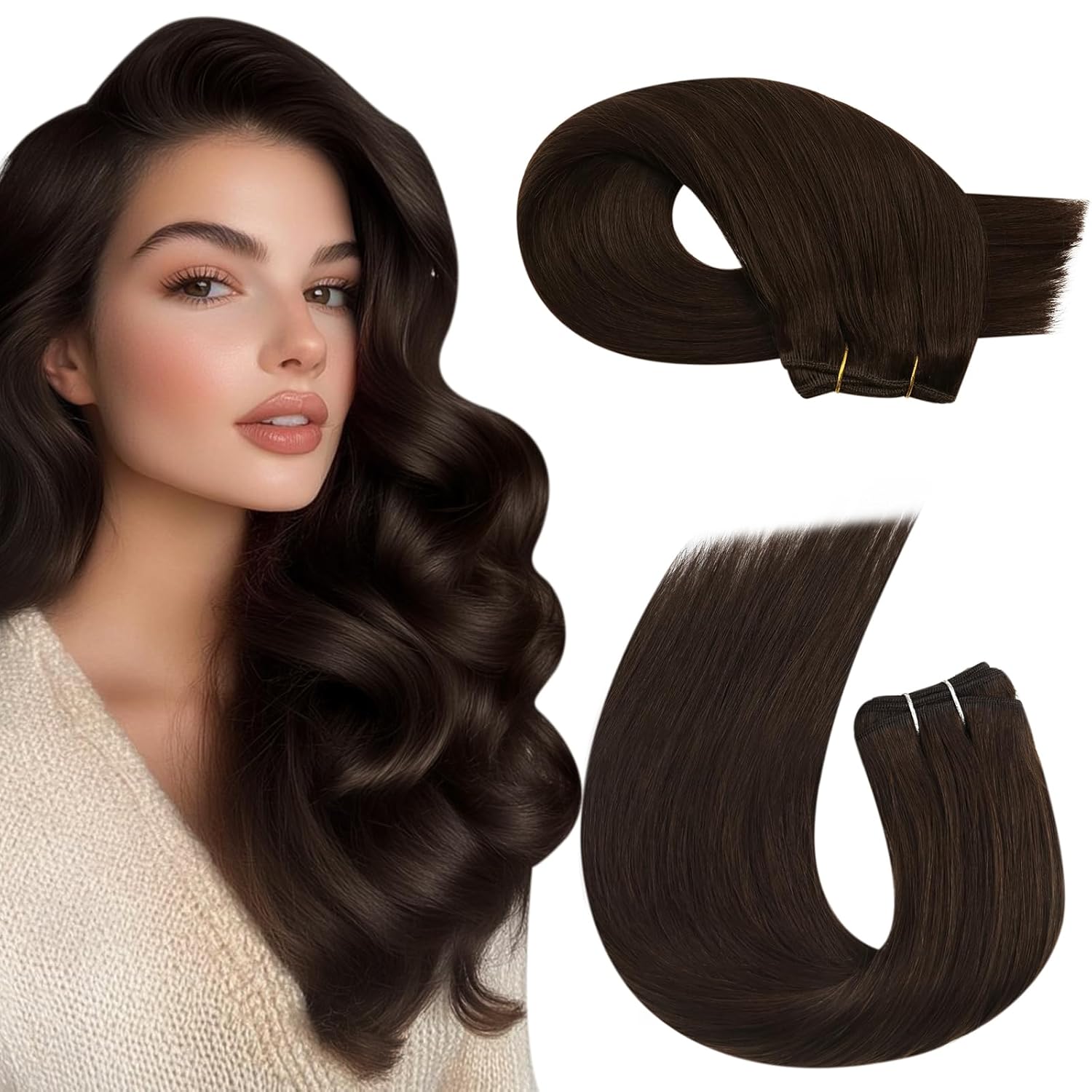 Moresoo 18" 100g Medium Brown