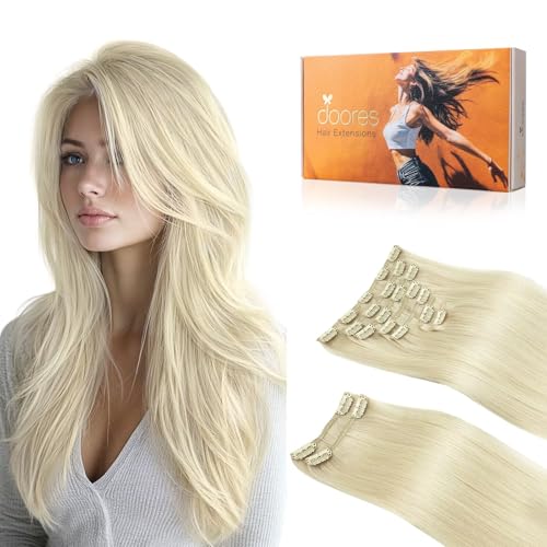 DOORES 150g Remy Clip ins