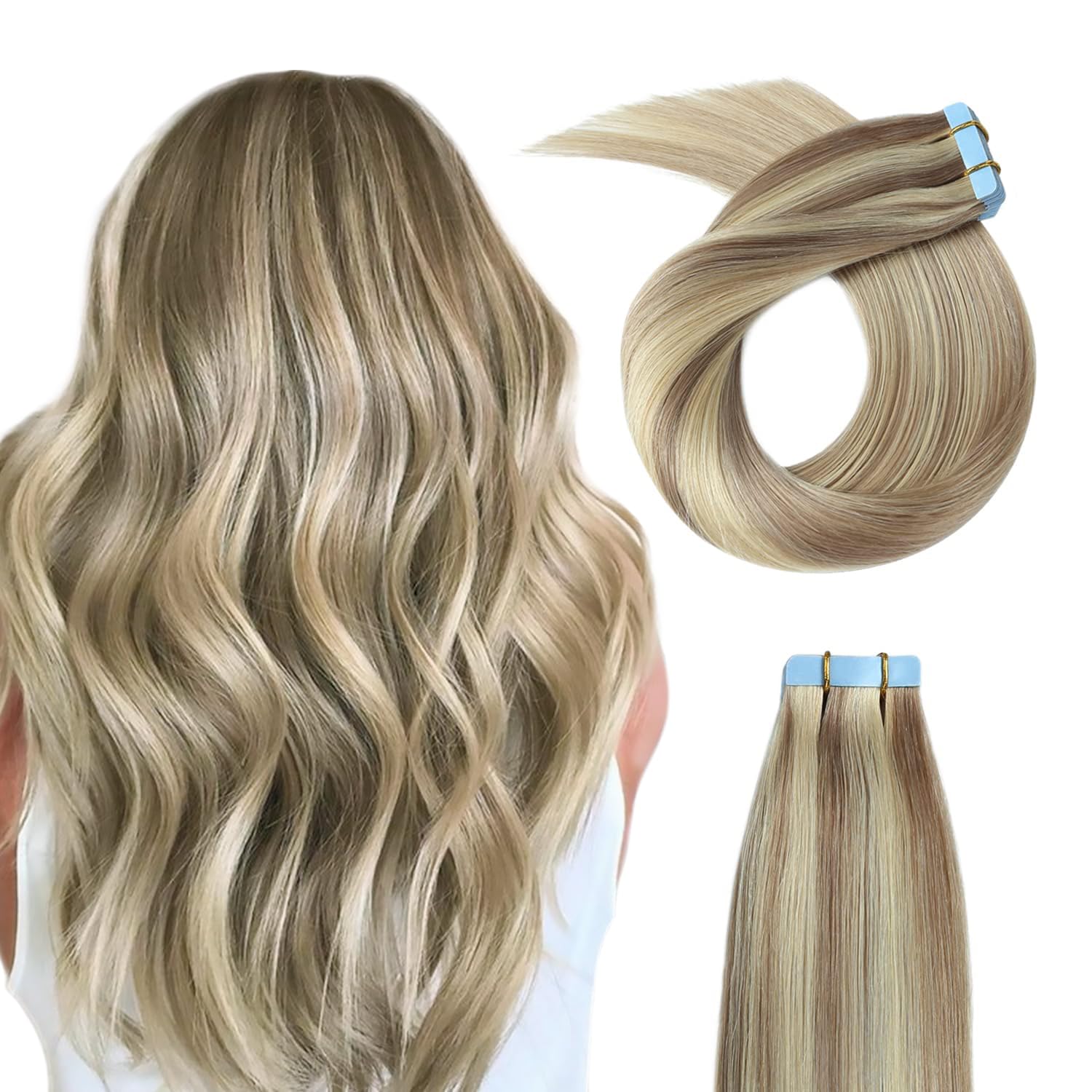 YILITE 18in Highlight 613 Blonde