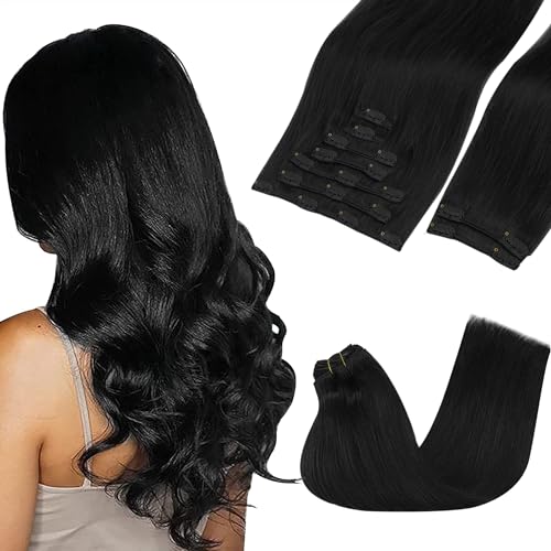 GOO GOO Clip in Hair Extensions 16inch 150g