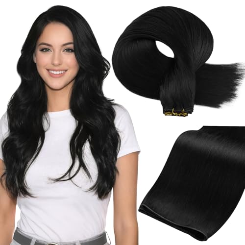 Full Shine Black Sew In Hand Tied Weft