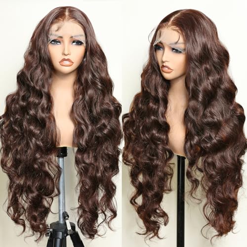 SOKU Brown 13x6 Lace Frontal Wig 32 Inch