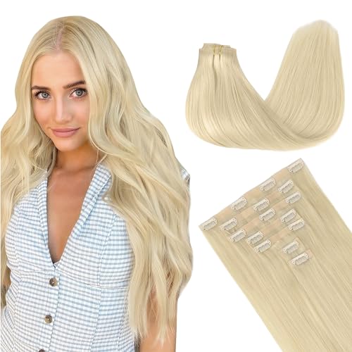 GOO GOO 18" 130g Remy (Platinum Blonde)
