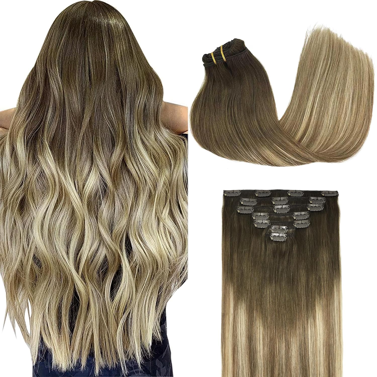 GOO GOO 26" Balayage Clip-Ins