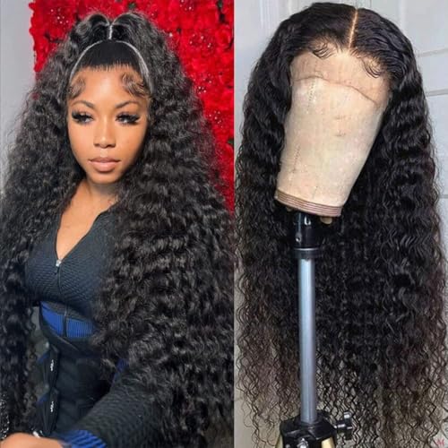 Pinketer Deep Wave 13x4 Lace Wig