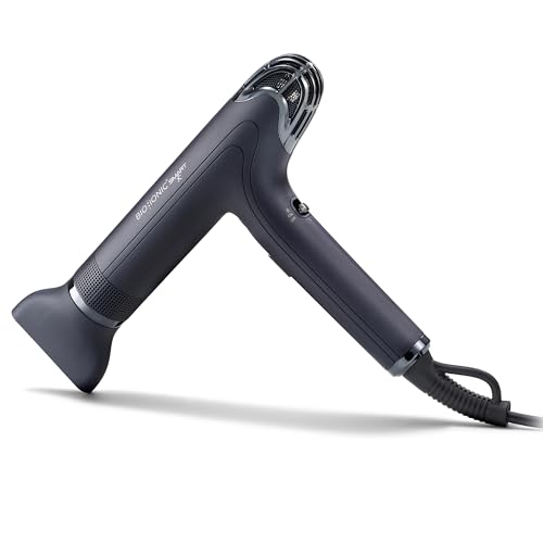 Bio Ionic Smart-X Hair Dryer with Diffuser, High-Efficiency Blow Dryer with 3 Heat & 3 Speed Settings, Diffuser Hair Dryer Gently Dries, Defines & Reduces Frizz, Self Cleaning Function