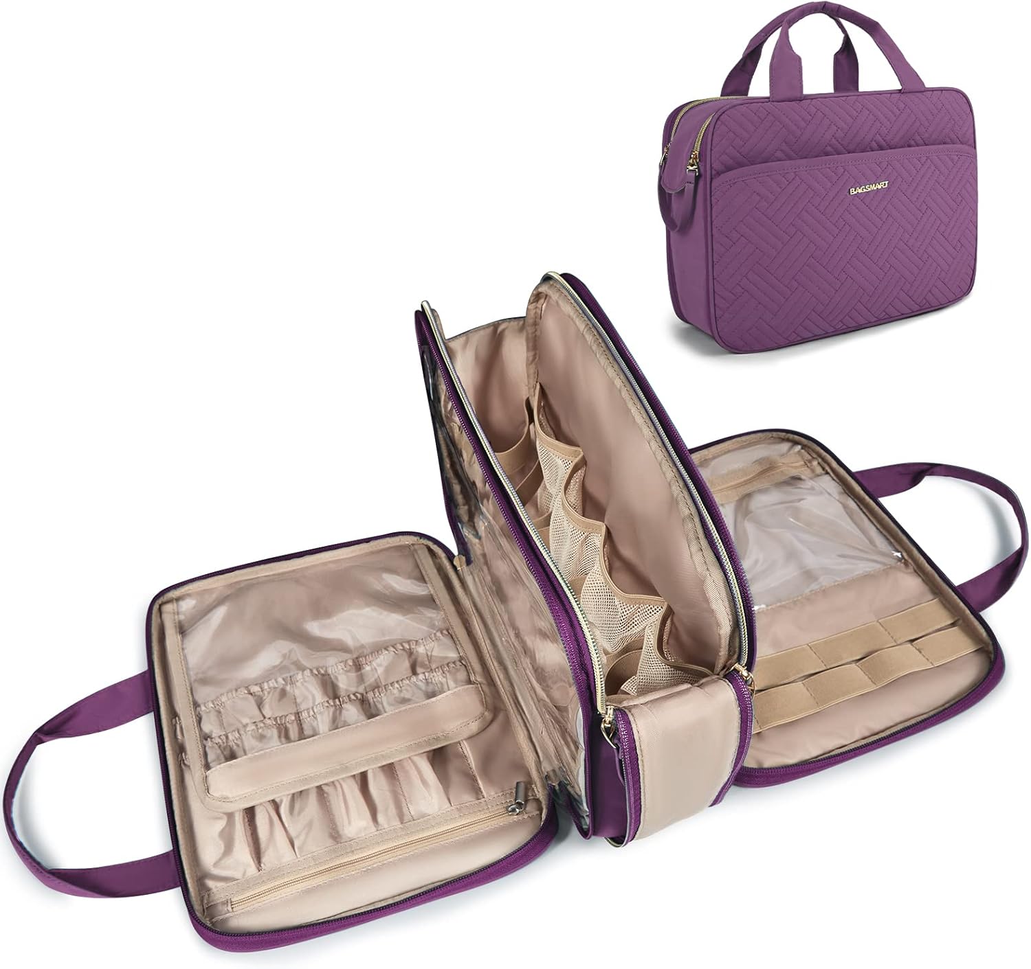 BAGSMART Large Toiletry Bag