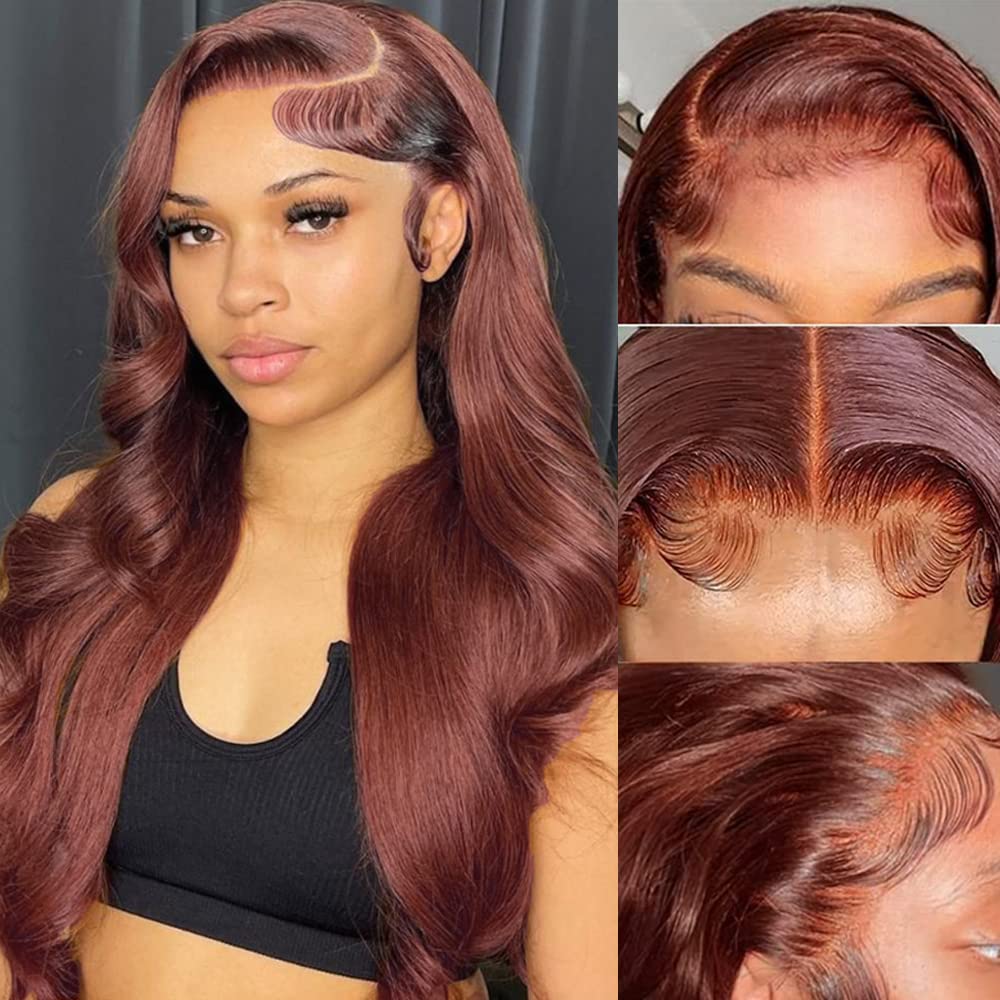 KeaBalo Reddish Brown Wig