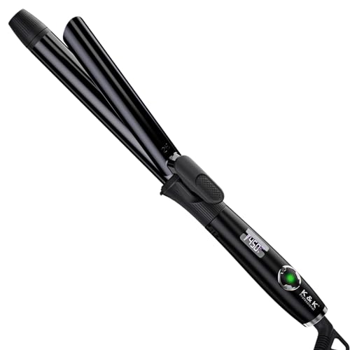 K&K 1.25 Inch Curling Iron (Black)