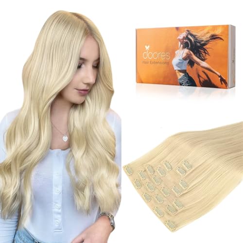 DOORES Real Human Hair Extensions, 130g