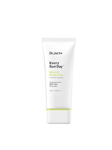 Dr.Jart+ Every Sun Day Mineral Korean Sunscreen SPF 50+ for Face with Zinc Oxide | Korean Skin Care | Travel Size, 1.69 Fl Oz