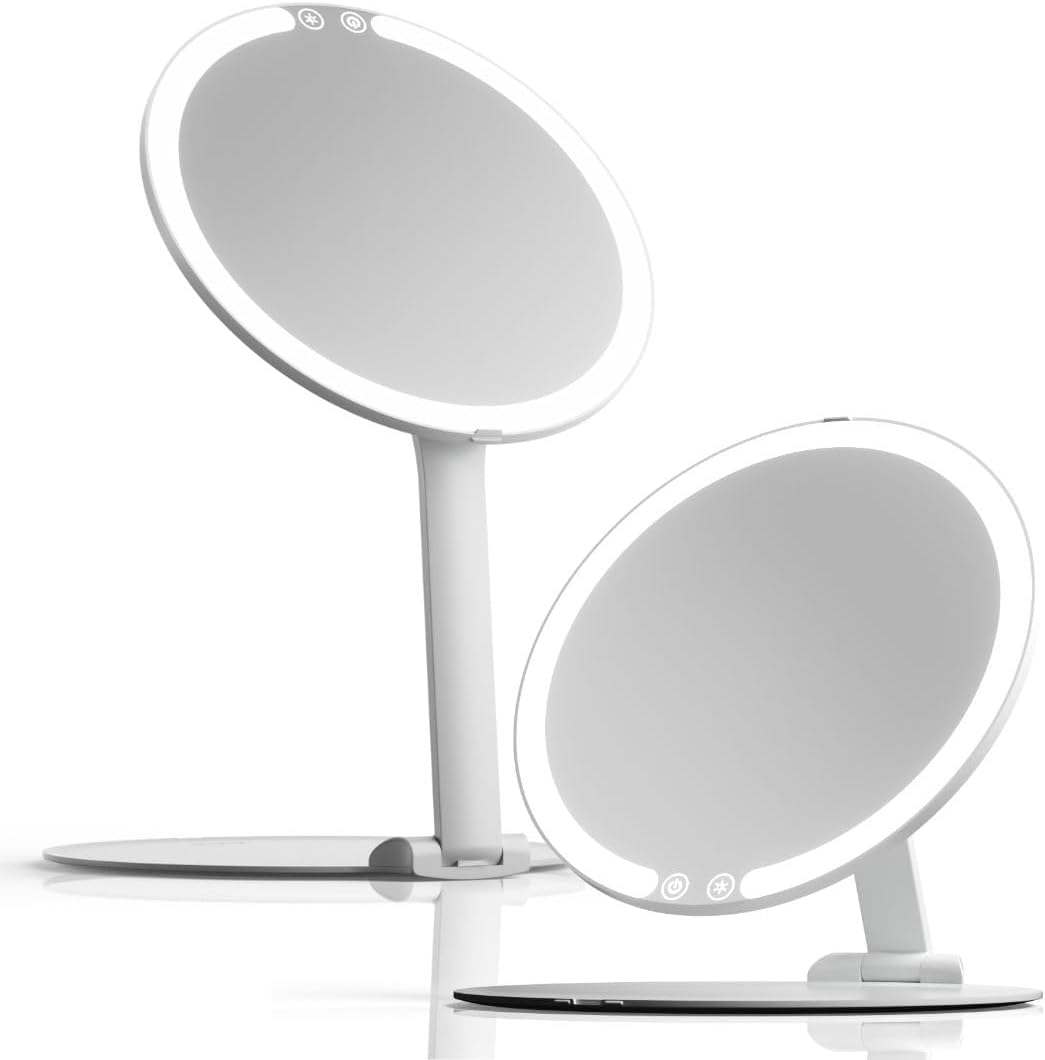 Fancii Abigail Rechargeable Travel Makeup Mirror