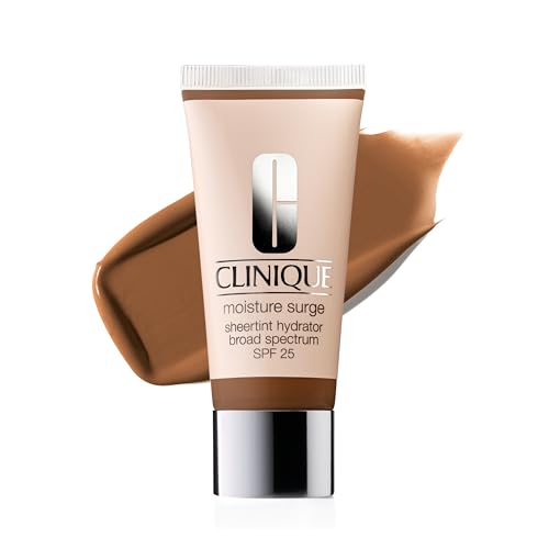 Clinique Moisture Surge Sheertint Hydrator Hydrating Tinted Moisturizer Broad Spectrum SPF 25 With Hyaluronic Acid + Aloe Water For All Skin Types | Sheer Coverage, Natural Finish