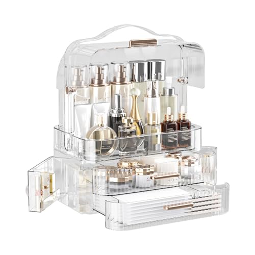 LINFIDITE Transparent Makeup Box