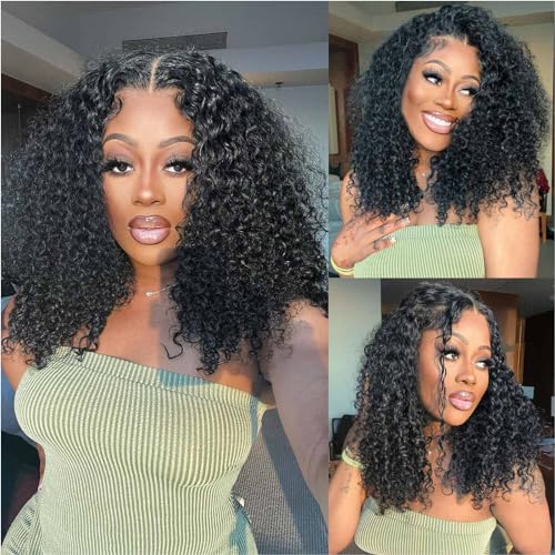 omswet Natural Black 16" Curly BOB