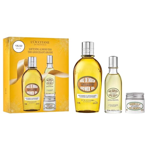 L'Occitane Softening Almond Trio Gift Set