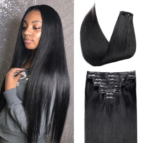 Pobokix Seamless Clip In Hair Extensions