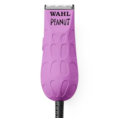 Wahl Professional Peanut Corded Trimmer - Compact, Lightweight Powerful Rotary Motor Grooming Tool, with 4 Trimming Guides and Accessories