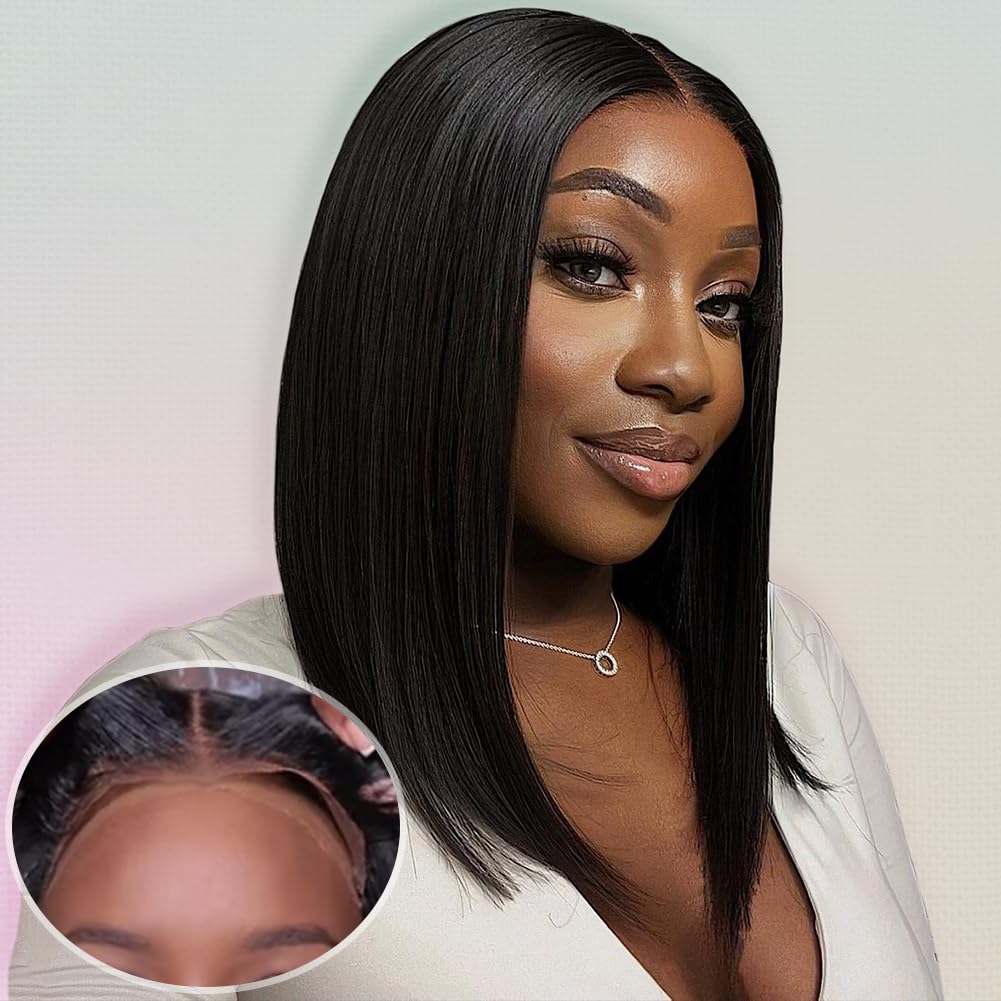 Flady 14 inch Put On and Go Bob Wig