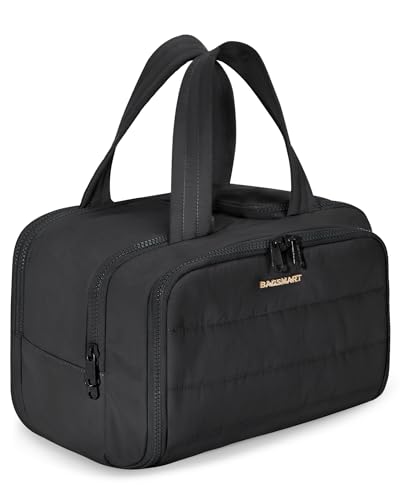 BAGSMART Puffy Toiletry Bag (Black)