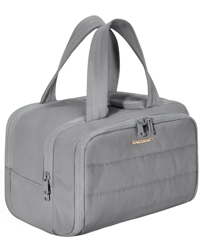 BAGSMART Travel Toiletry Bag (Grey)