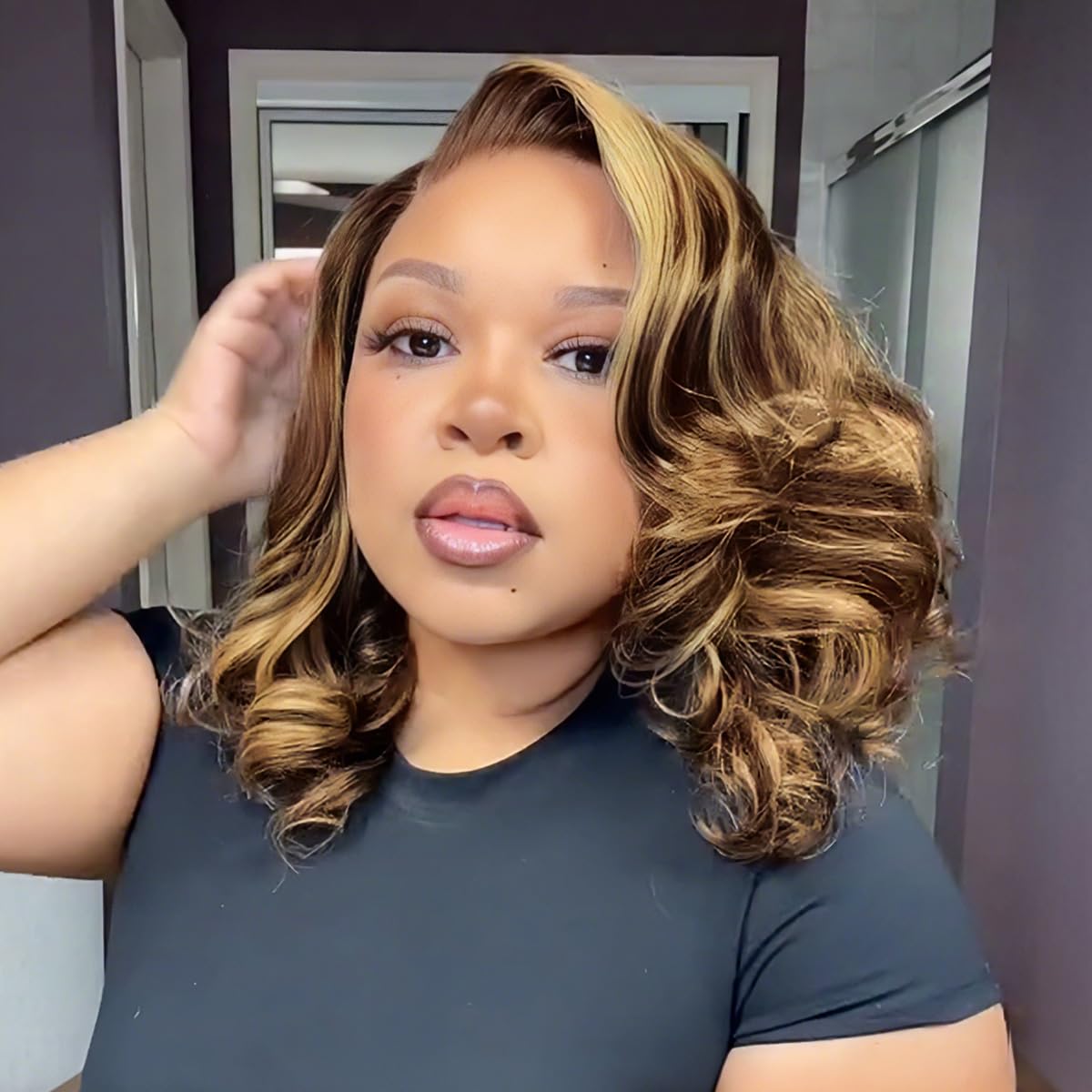 Tinashe 14Inch Wear and Go Glueless Bob Wig