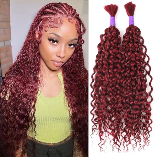 RLHAIR 99J Water Wave Human Braiding Hair