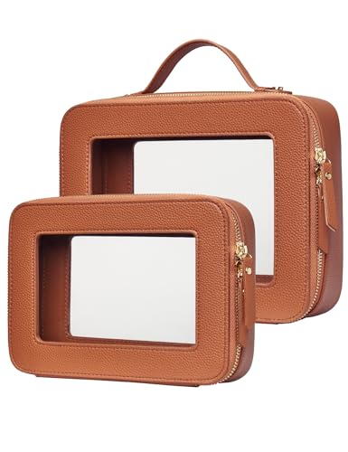 Popvibe Clear Makeup Bag (2pc)