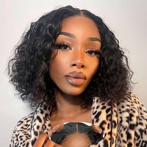 Wear and Go Glueless 180 Density Curly Bob