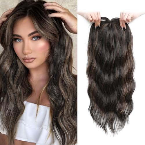 UDU Hair Topper 20inch Ombre Highlight