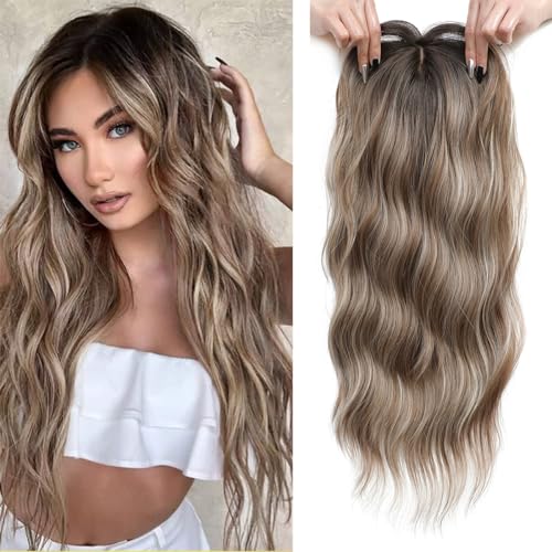 PANEWAY Hair Topper 20 Inch Wavy